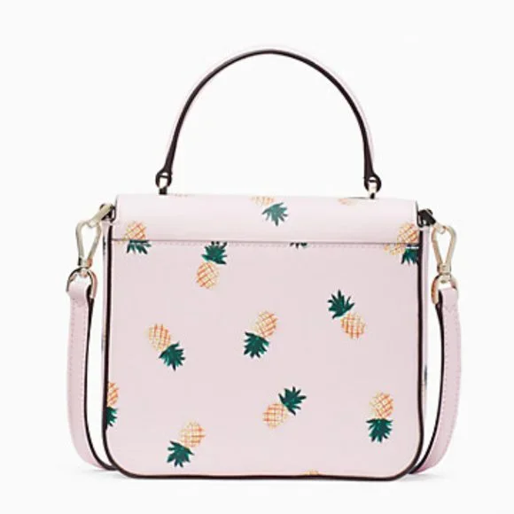 Kate Spade Staci Square Pineapple Crossbody Pink Multi - Picture 2 of 16